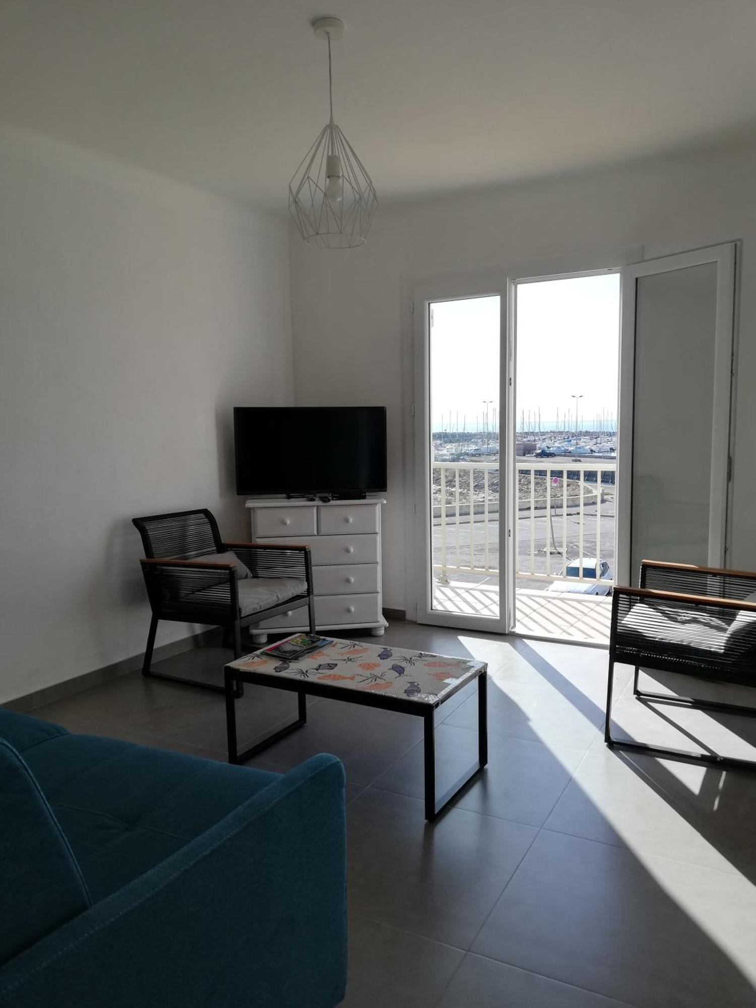 Superbe Appartement Avec Vue Sur Mer Et Port, Parking Prive Saint-Pierre-la-Mer  Екстер'єр фото
