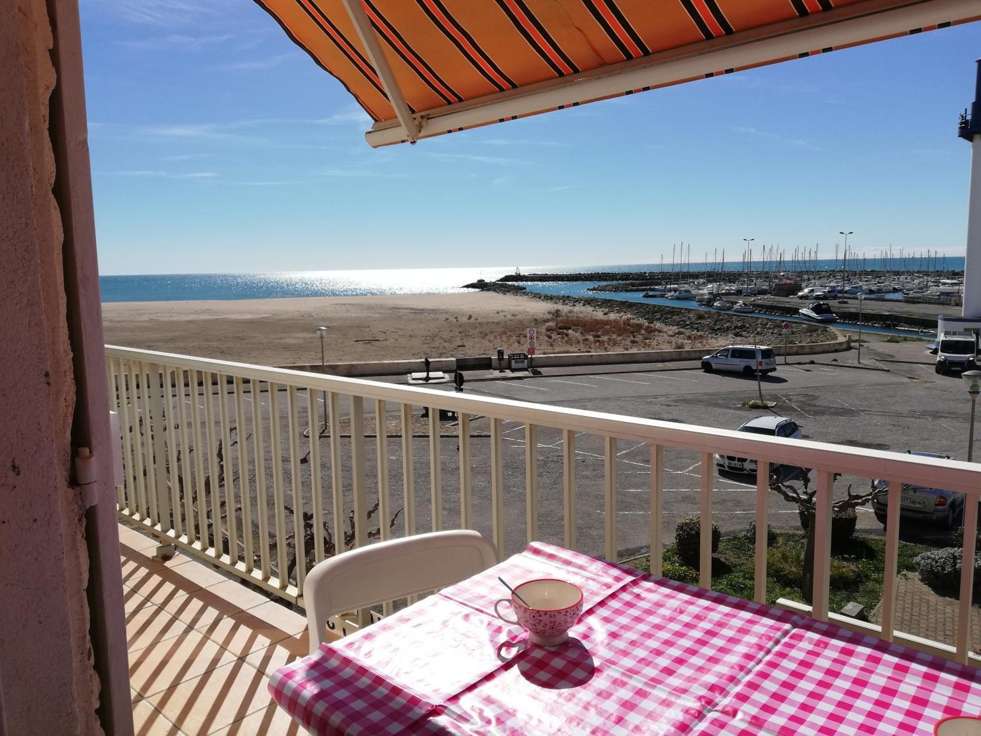 Superbe Appartement Avec Vue Sur Mer Et Port, Parking Prive Saint-Pierre-la-Mer  Екстер'єр фото