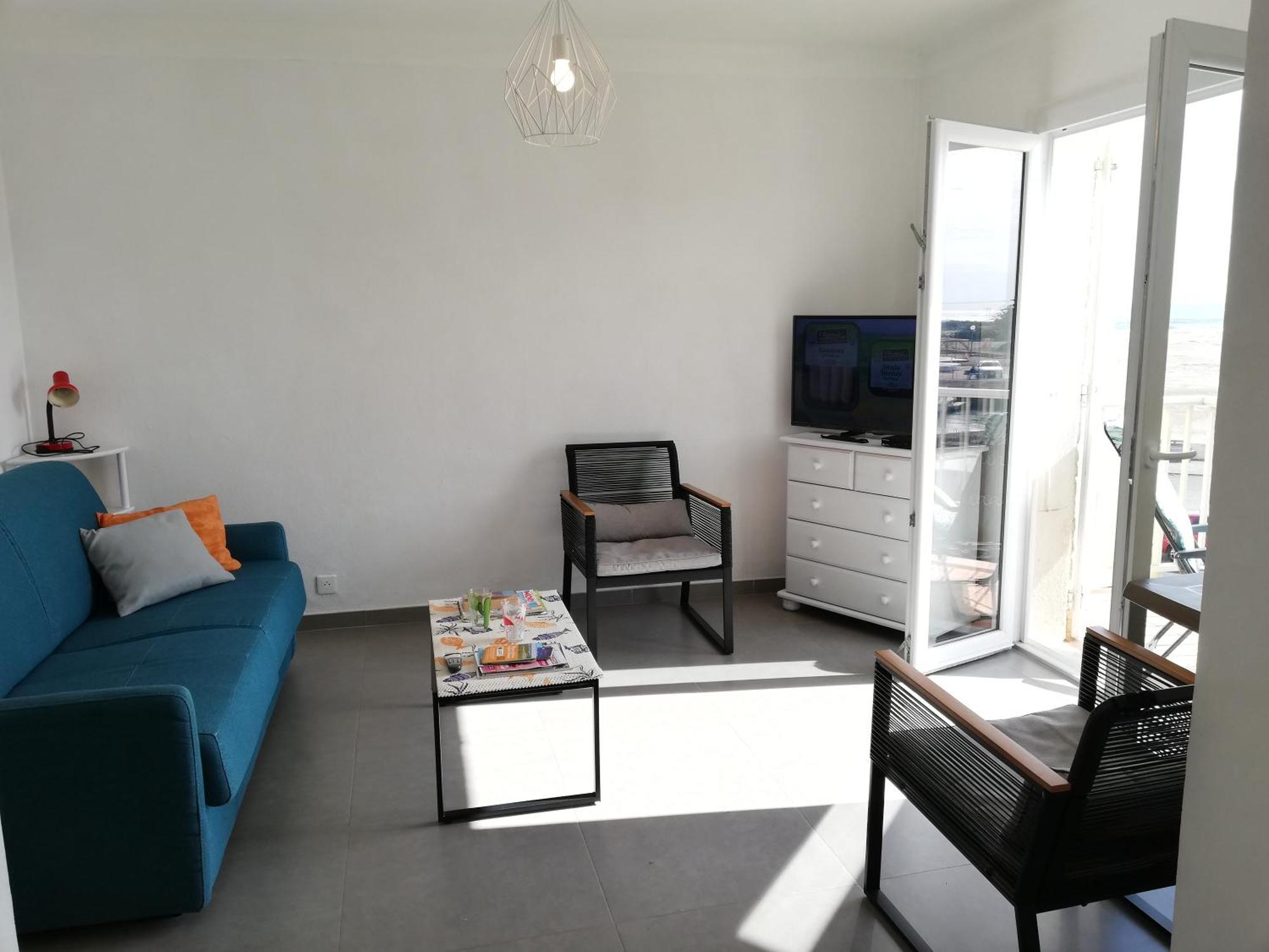 Superbe Appartement Avec Vue Sur Mer Et Port, Parking Prive Saint-Pierre-la-Mer  Екстер'єр фото