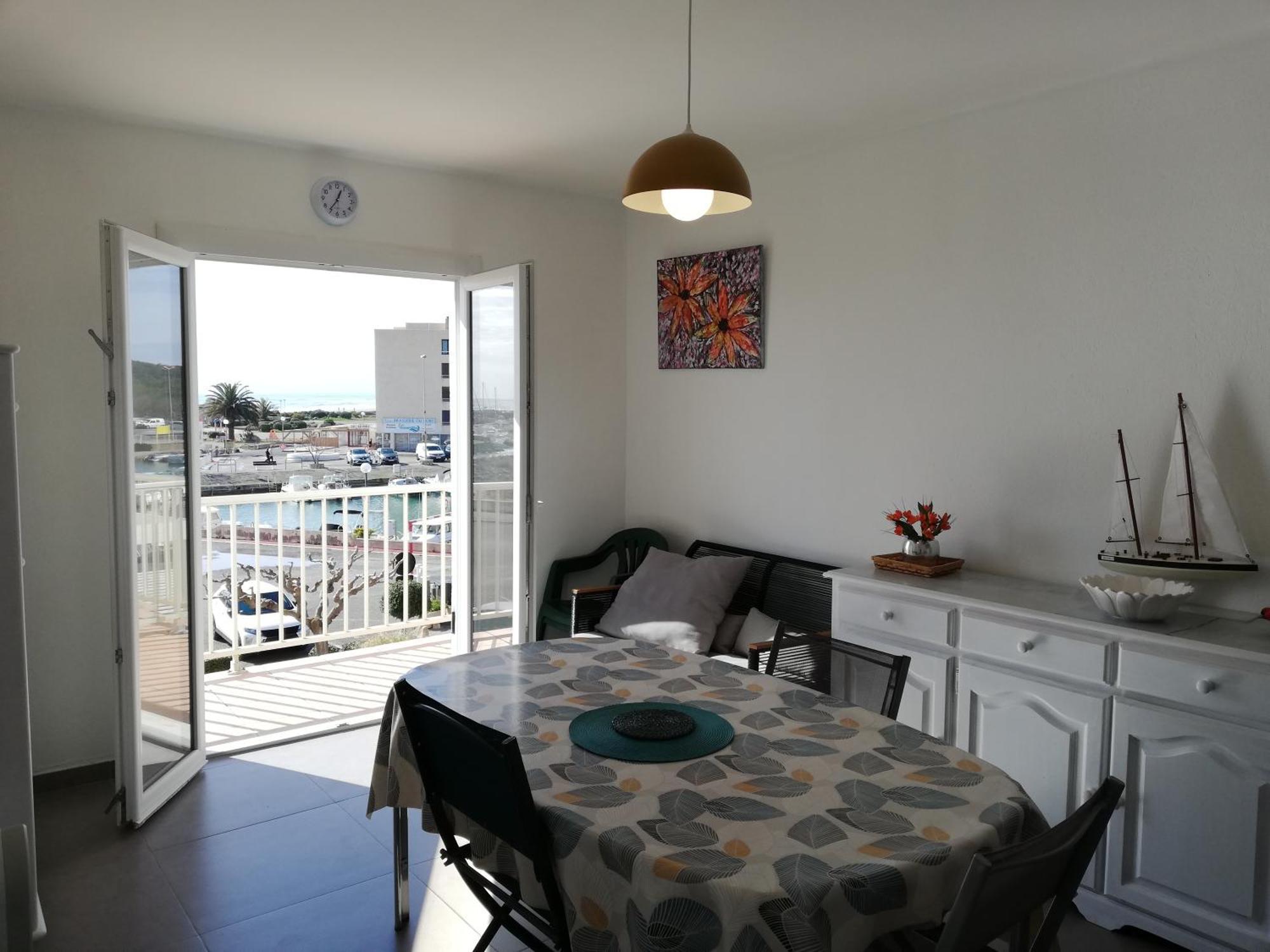 Superbe Appartement Avec Vue Sur Mer Et Port, Parking Prive Saint-Pierre-la-Mer  Екстер'єр фото